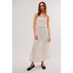 Free People by For Love & Lemons Temple Midi Dress